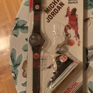 Michael Jordan action watch. Boys or girls. One of a kind.